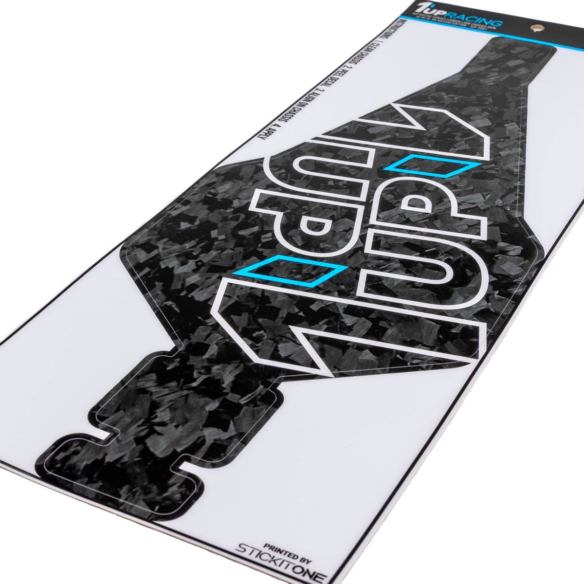1up Racing Forged Carbon Look Chassis Skin – AE RC10 89 Masami Edition