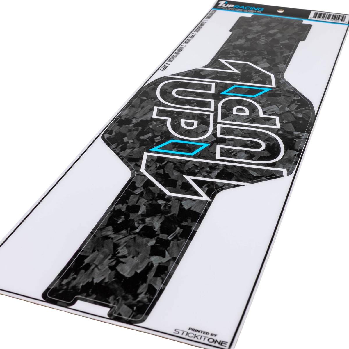 1up Racing Forged Carbon Look Chassis Skin – AE RC10 Tub Chassis