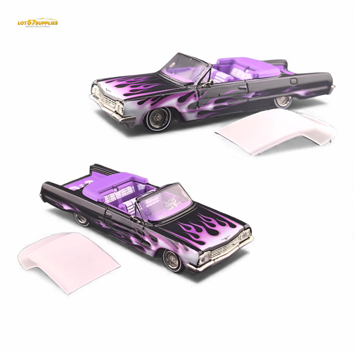 Fine Works64 Chevrolet Impala Ghost Flame 1:64