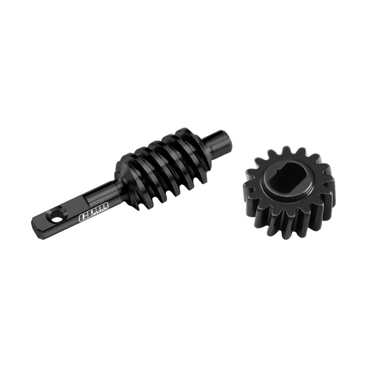 GPM RACING,AXIAL-SCX30 1144 STEEL FRONT / REAR HIGH-SPEED RING GEAR, WORM GEAR 2T/14T SCX30/0214TS