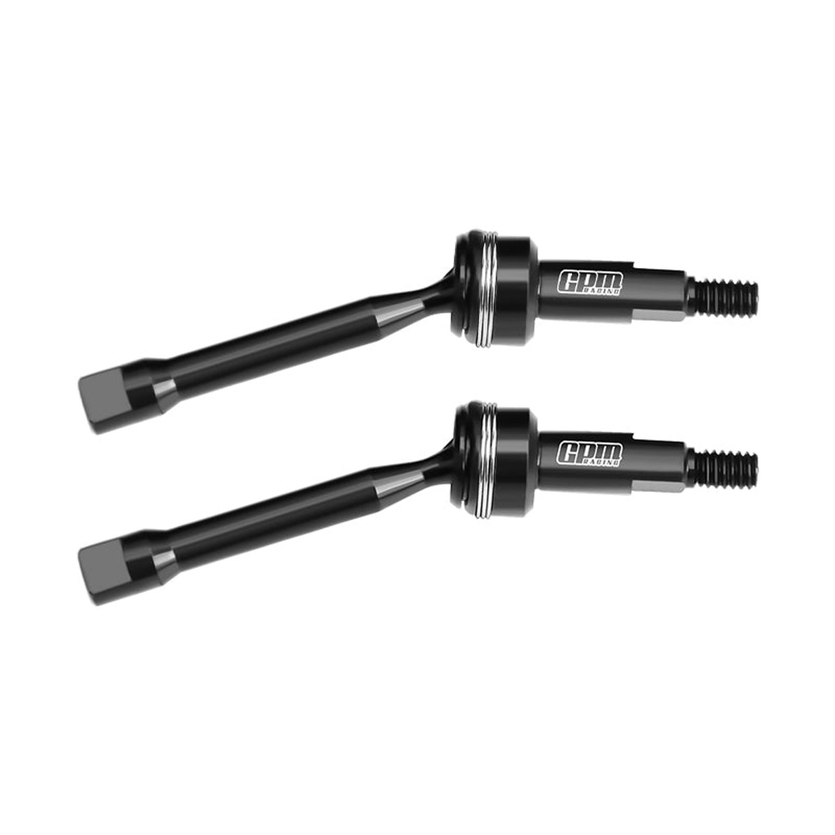 GPM RACING,AXIAL-SCX30 4140 CARBON STEEL FRONT DRIVE AXLES SCX30/20FRS