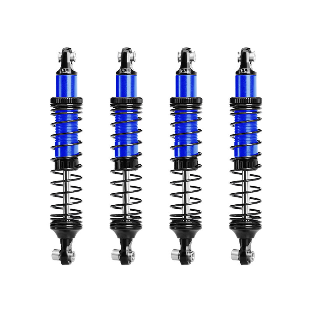 GPM RACING,VANQUISH-H10 OPTIC KIT 6061-T6 ALLOY FRONT & REAR ADJUSTABLE PROGRESSIVE SPRING SHOCK 89MM H10089FR
