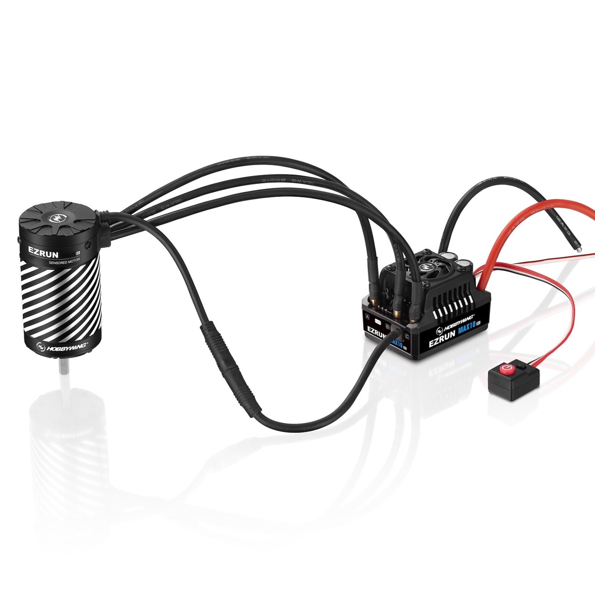 HOBBYWING Combo Max10 G2 140A ESC with 3665 (2400KV) G3 Motor