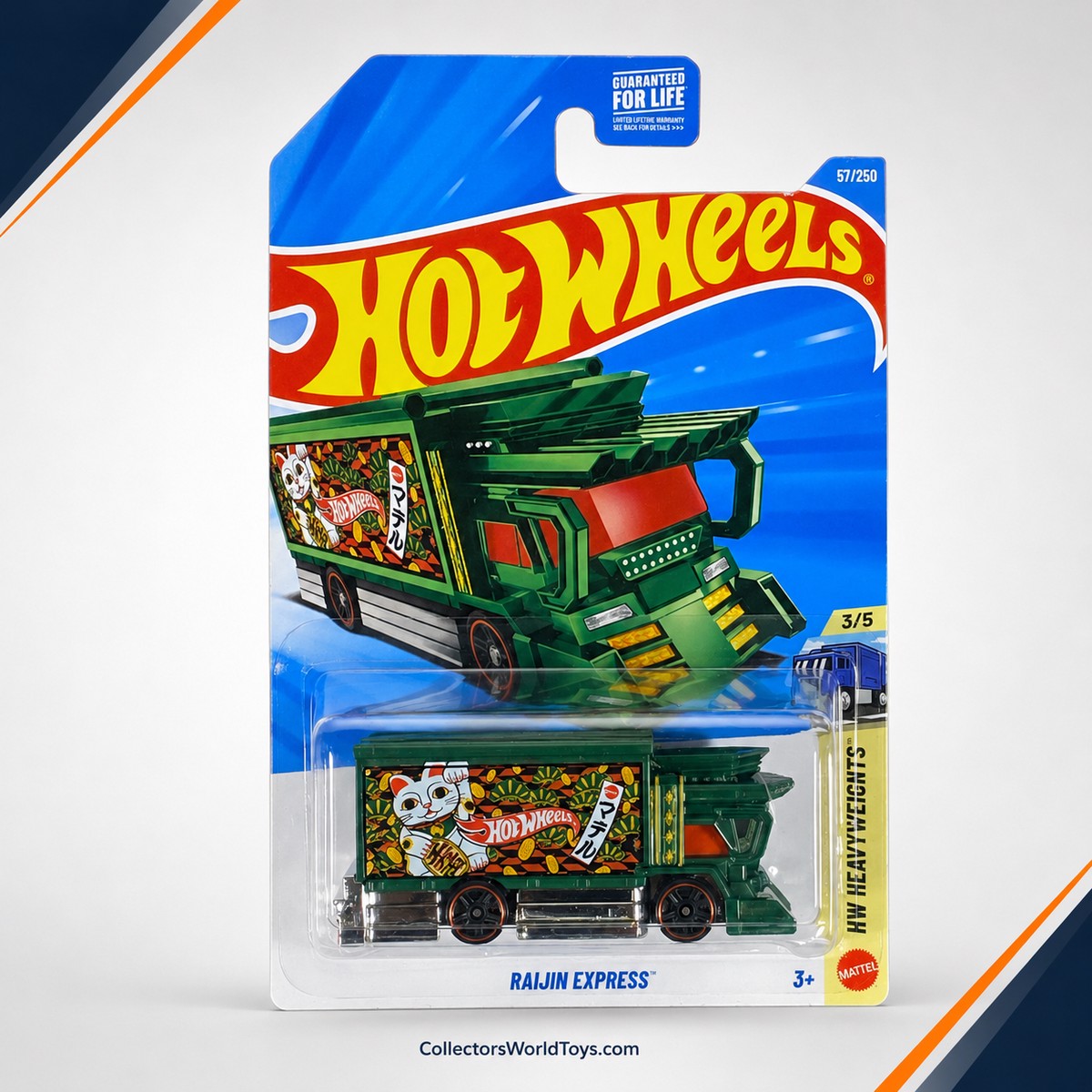 Hot Wheels Raijin Express | Heavy Weights Series 3/5 – 57/250