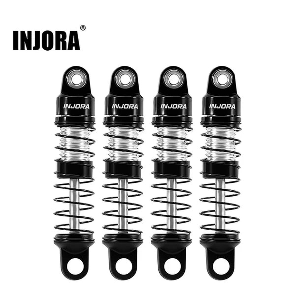 INJORA SCX30-08BS 26mm Aluminum Oil Shocks for 1/30 Axial SCX30
