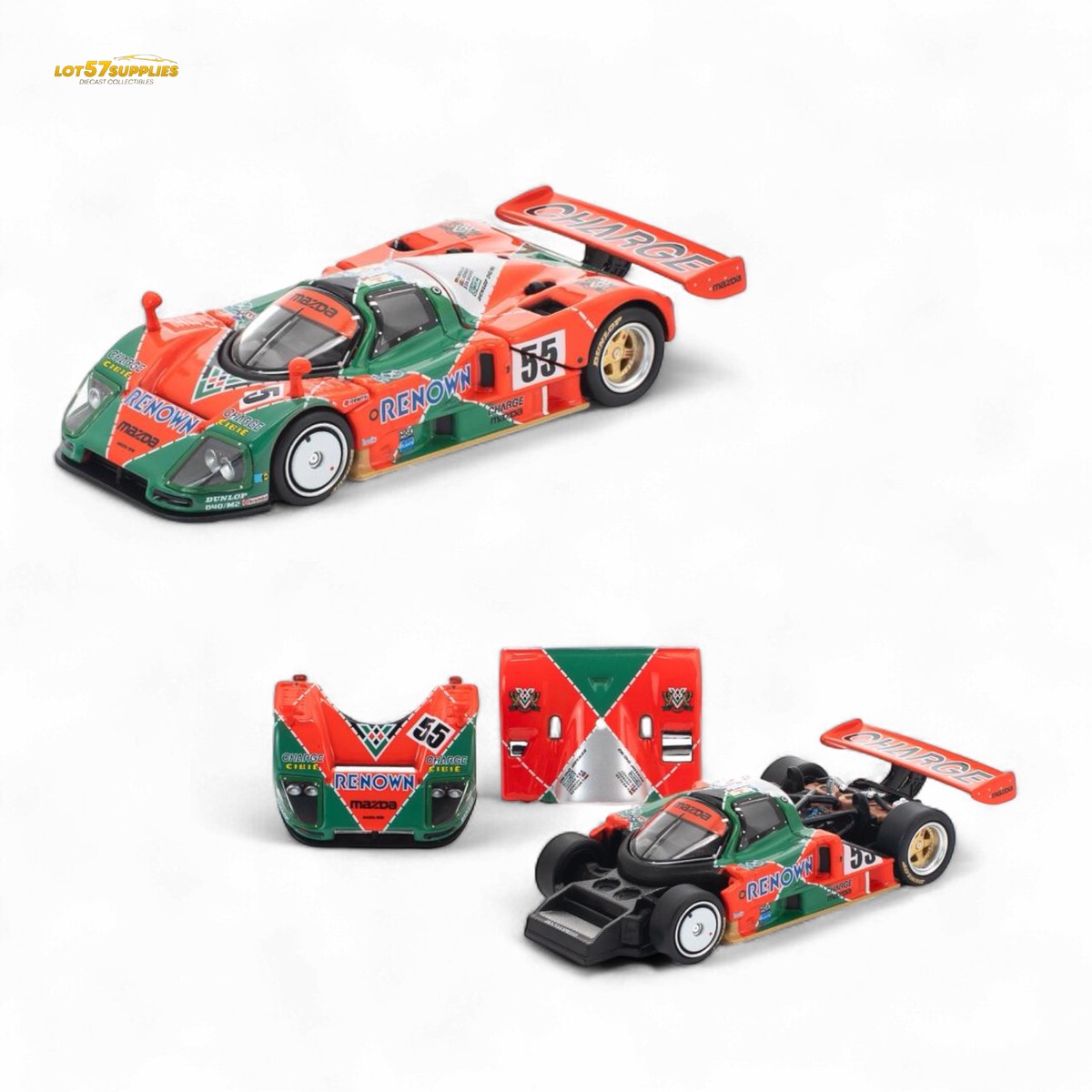 PopRace Mazda 787B 1:64