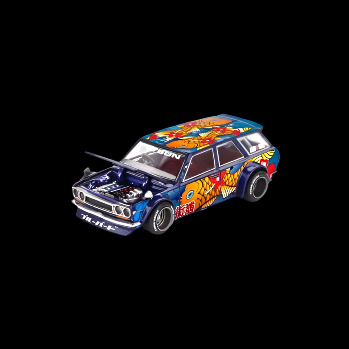(Pre-Order) Mini GT x Kaido House Datsun 510 Wagon Koi V1 1:64