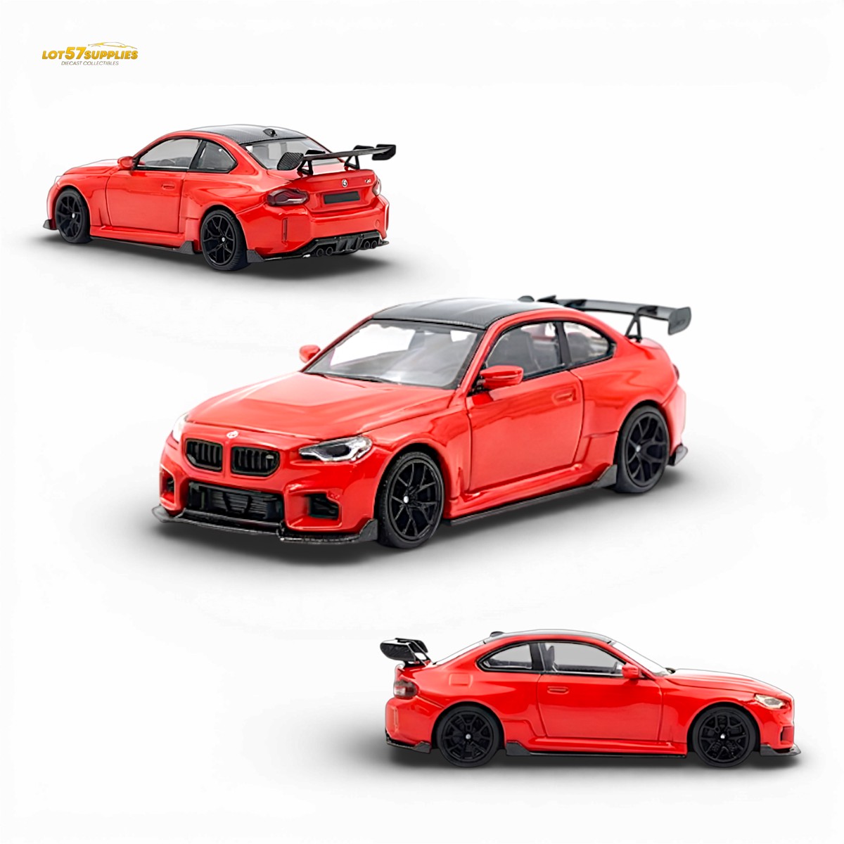 (Pre-Order) SW BMW G87 M2 High Tail Red 1:64