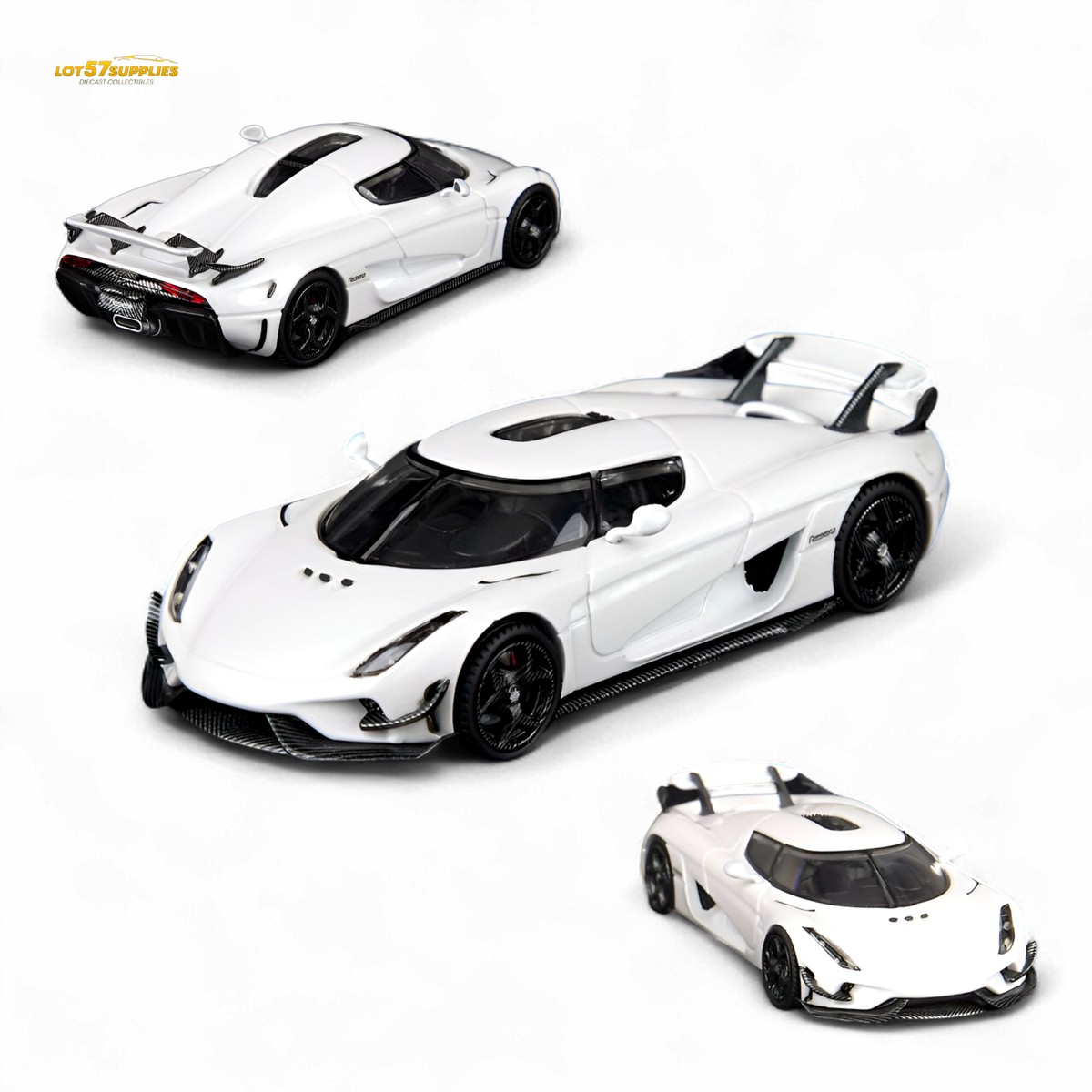 SC Art Regera Pearl White 1:64