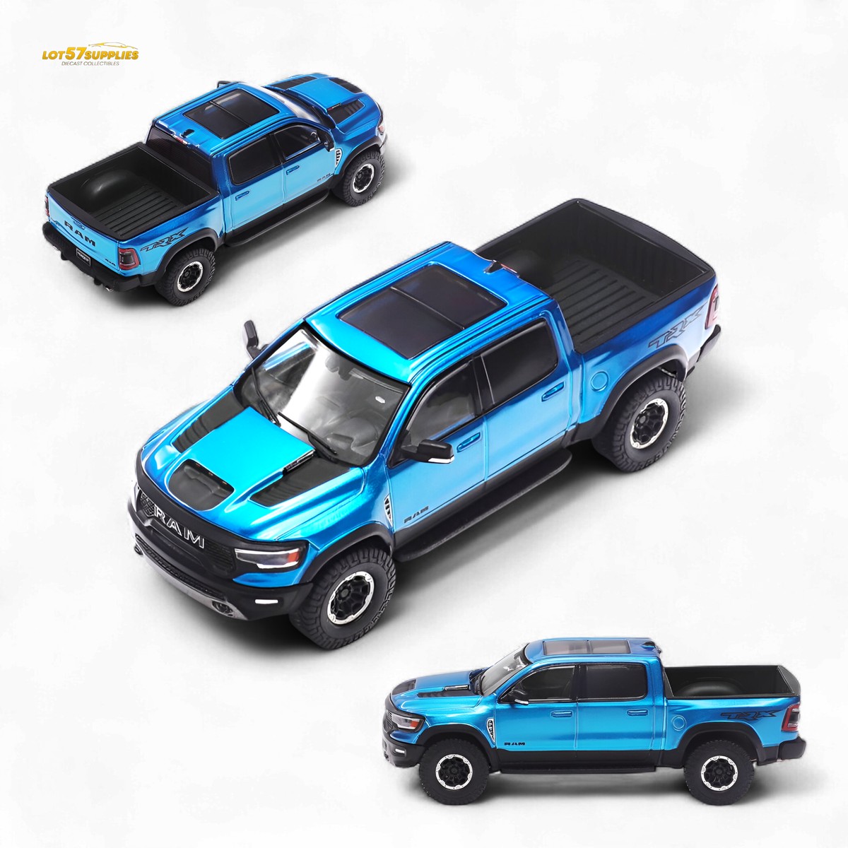 Shadow Pro Tyrannosaurus Rex Pickup - Blue 1:64