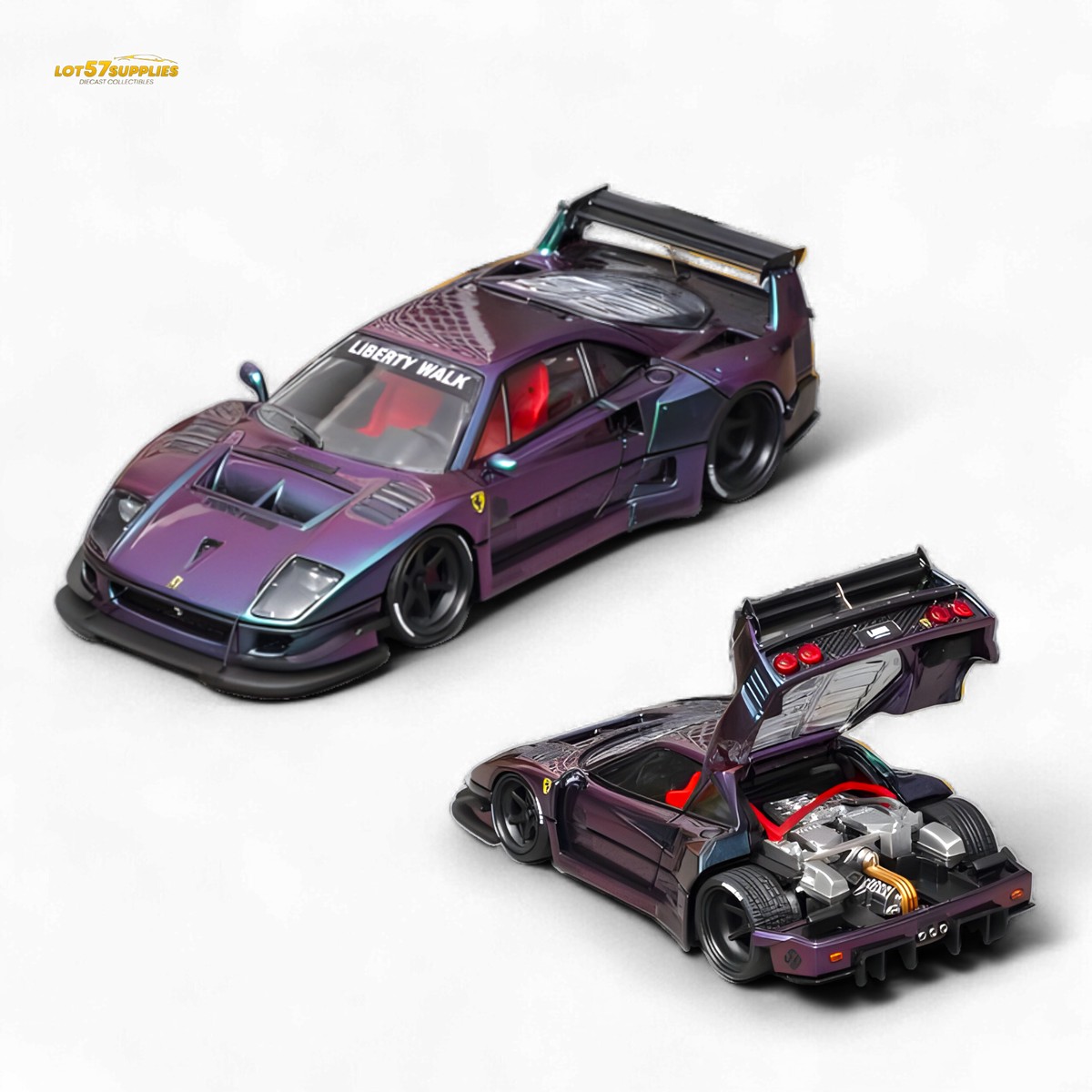 Star Model Ferrari F40 LB-Works Wide-Body 1:64
