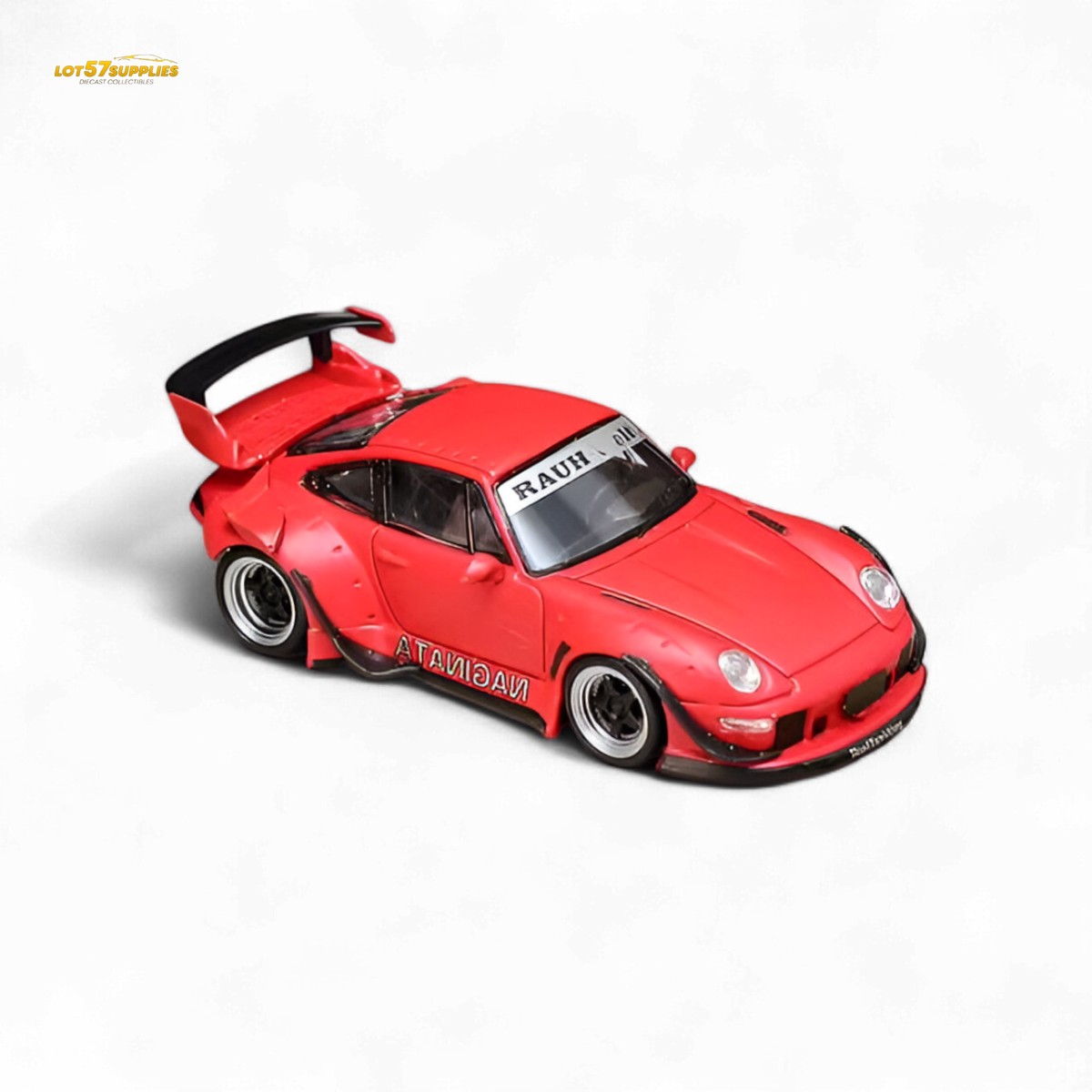 Street Weapon RWB 993 Naginata Red Livery 1:64