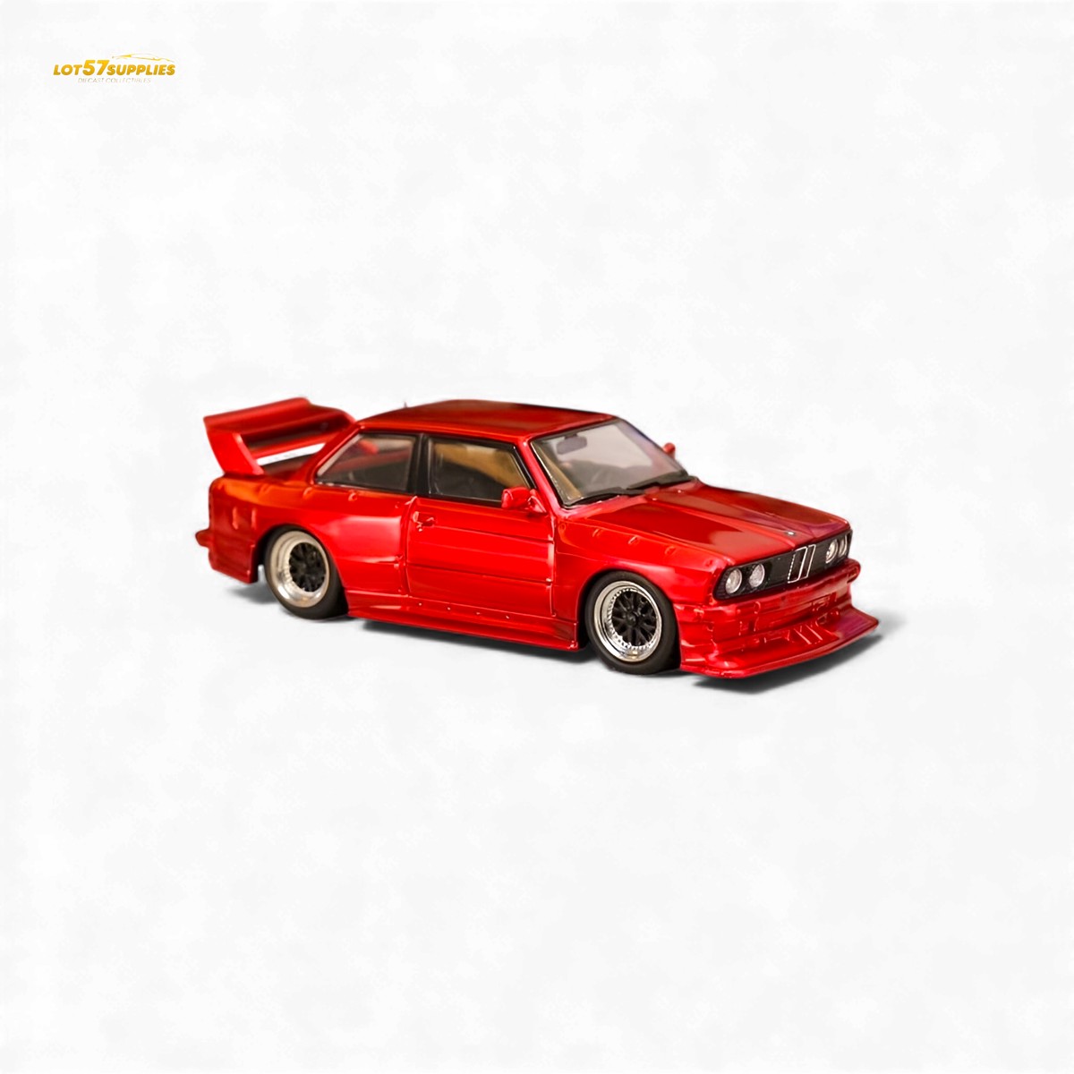 SW BMW E30 M3 LTO Modified Red 1:64