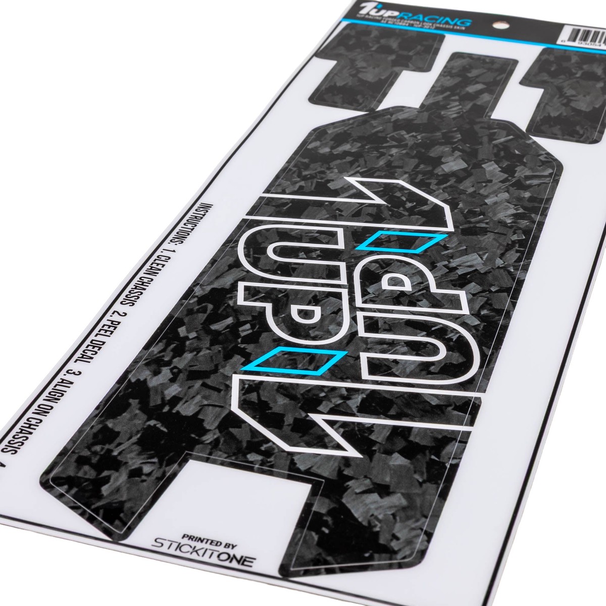 1up Racing Forged Carbon Look Chassis Skin – AE RC10B84