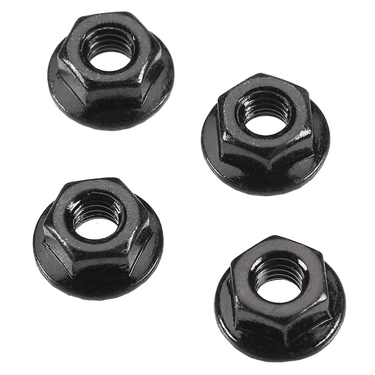 Arrma ARAC9750 Serrated Flange Wheel Nut 4mm (4)