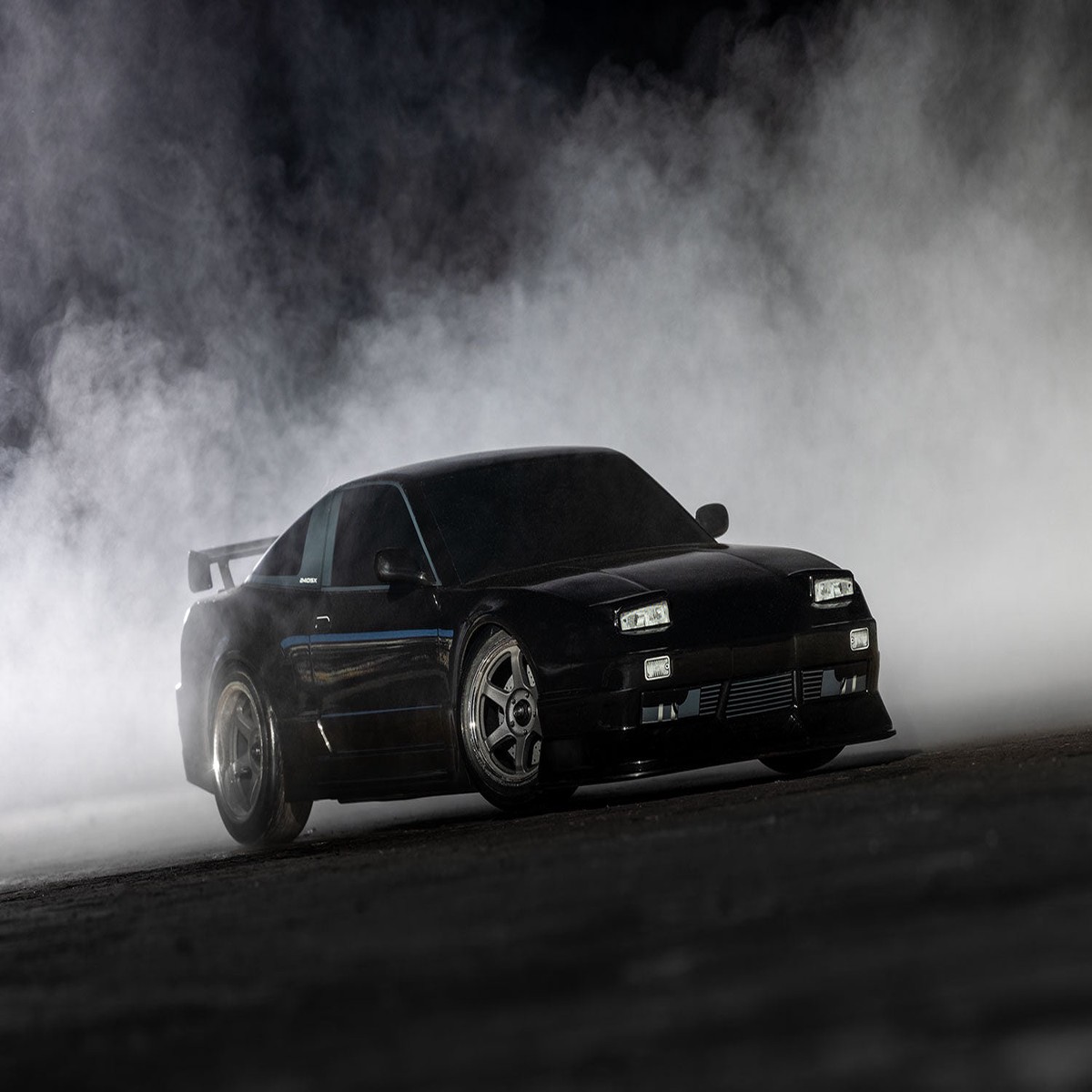 Available In Store Only Traxxas 105247-4-BLK 4-Tec Drift Nissan 240SX