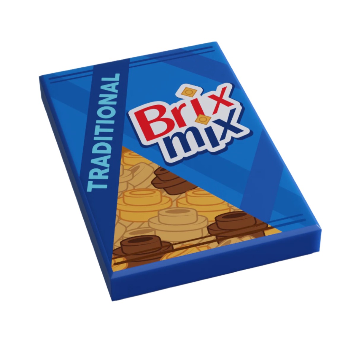 Brix Mix Minifig Snack (2×3 Tile)
