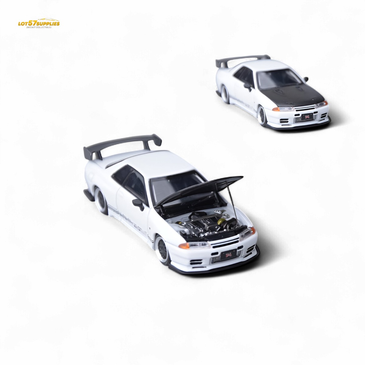 Focal Horizon Skyline GT-R R32 Top Secret Modified VR32 White 1:64