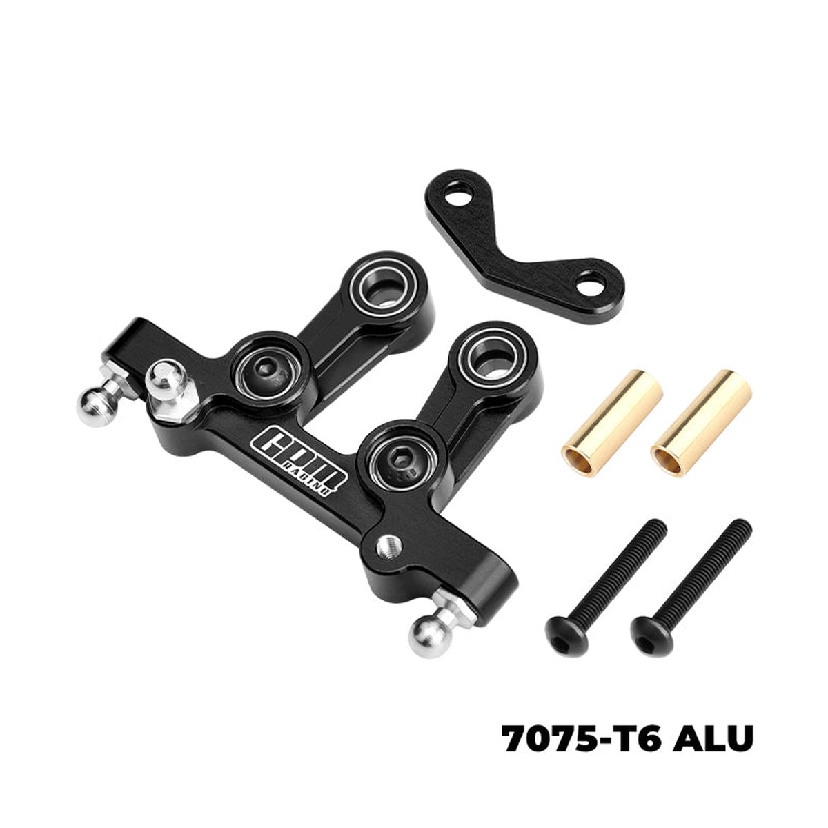 GPM RACING,TAMIYA-DT04 RC FIGHTER NXGEN 7075-T6 ALLOY STEERING ASSEMBLY DT4048