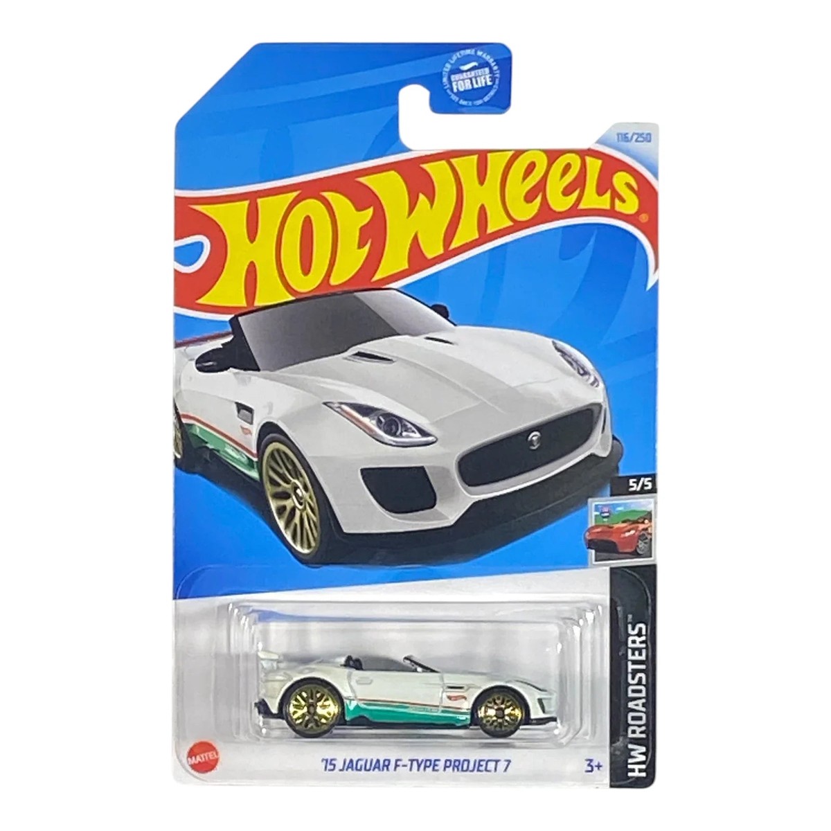 Hot Wheels ’15 Jaguar F-Type Project 7 – HW Roadsters Series 5/5