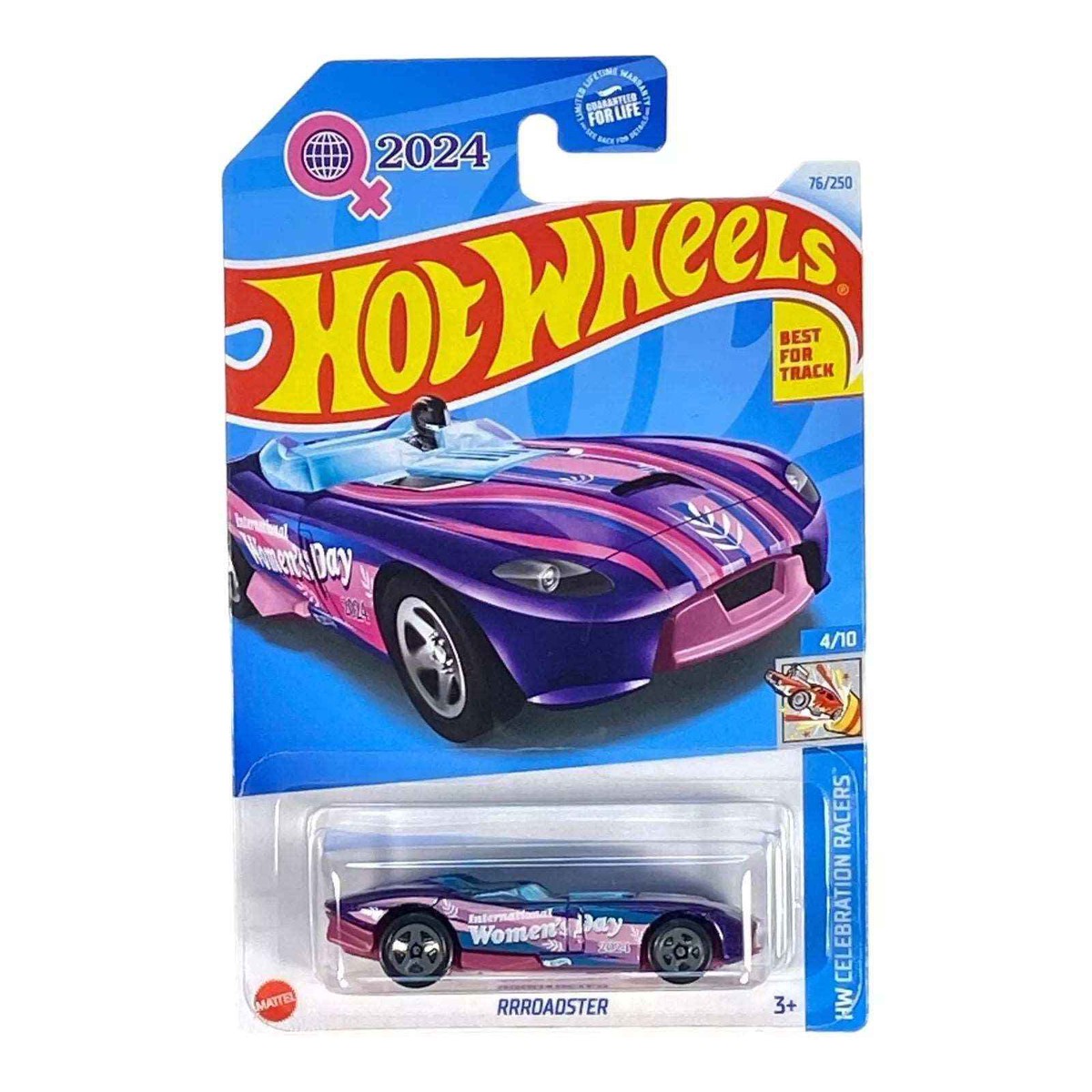 Hot Wheels Rrroadster – International Woman’s Day 2024 – Celebration Racers 4/10