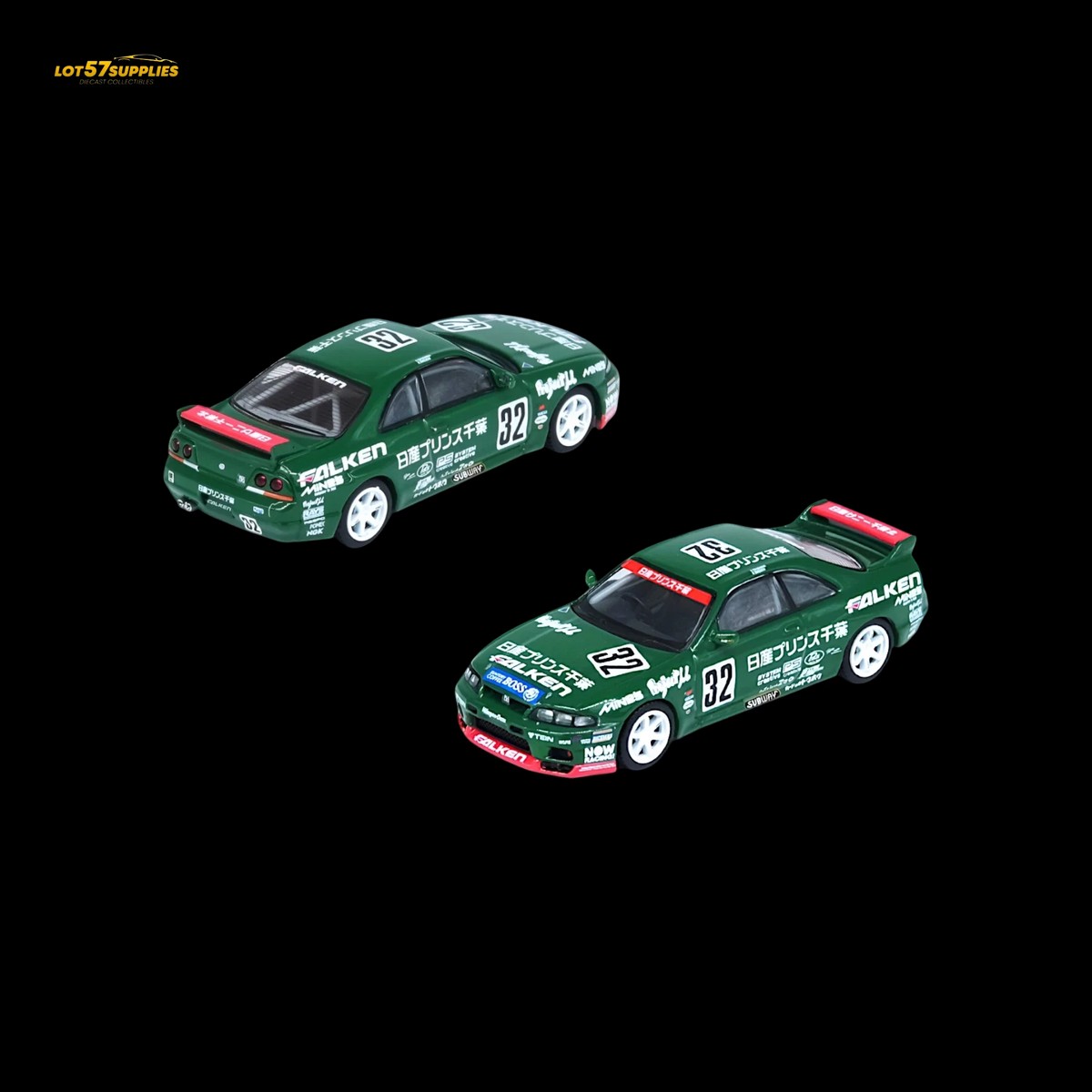 INNO64 Nissan Skyline GT-R R33 #32 Falken 1:64