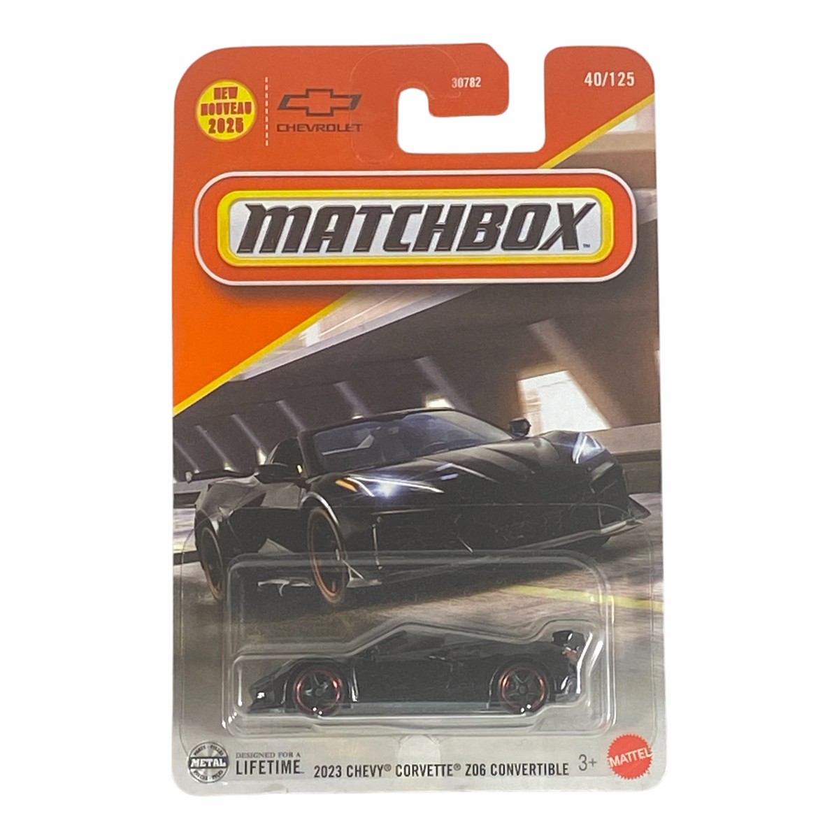 Matchbox 2023 Chevy Corvette Z06 | 2025 Matchbox Series 40/125