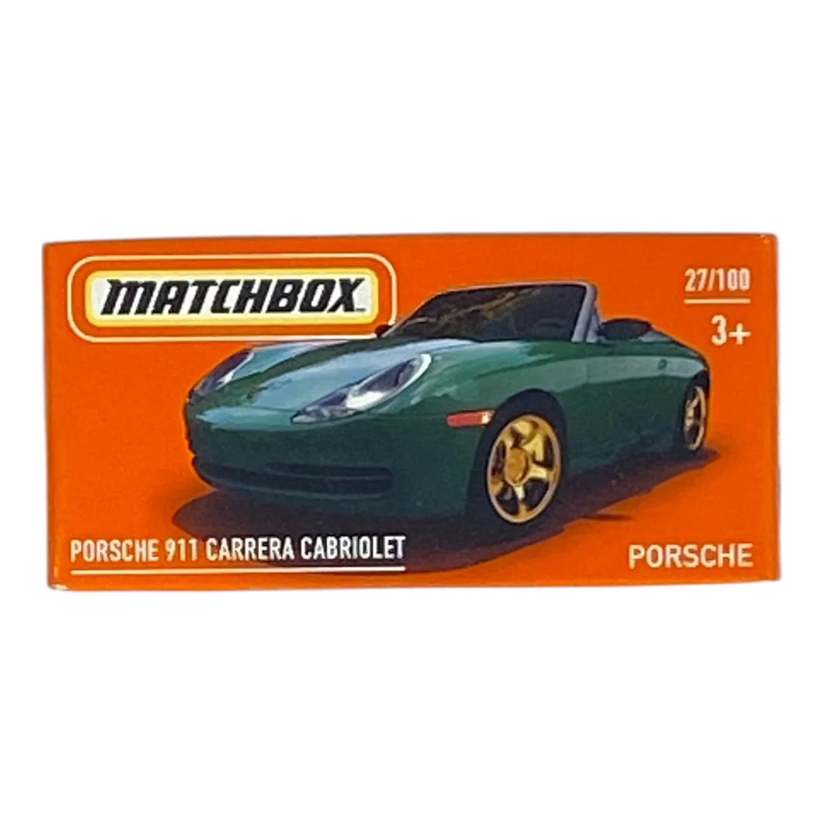 Matchbox Porsche 911 Carrera Cabriolet – Power Grabs – Matchbox Series 27/100
