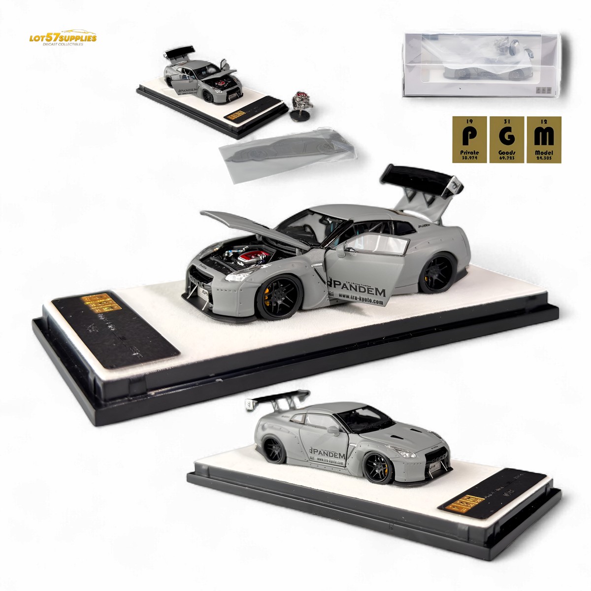 PGM Rocket Bunny R35 Combat Grey 1:64