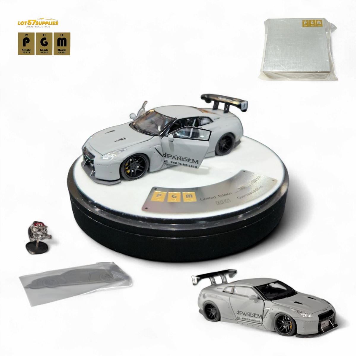 PGM Rocket Bunny R35 Combat Grey Luxury Version 1:64
