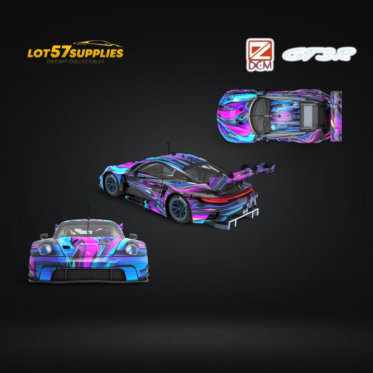 (Pre-Order) DCM Porsche 911 GT3 R 1:64