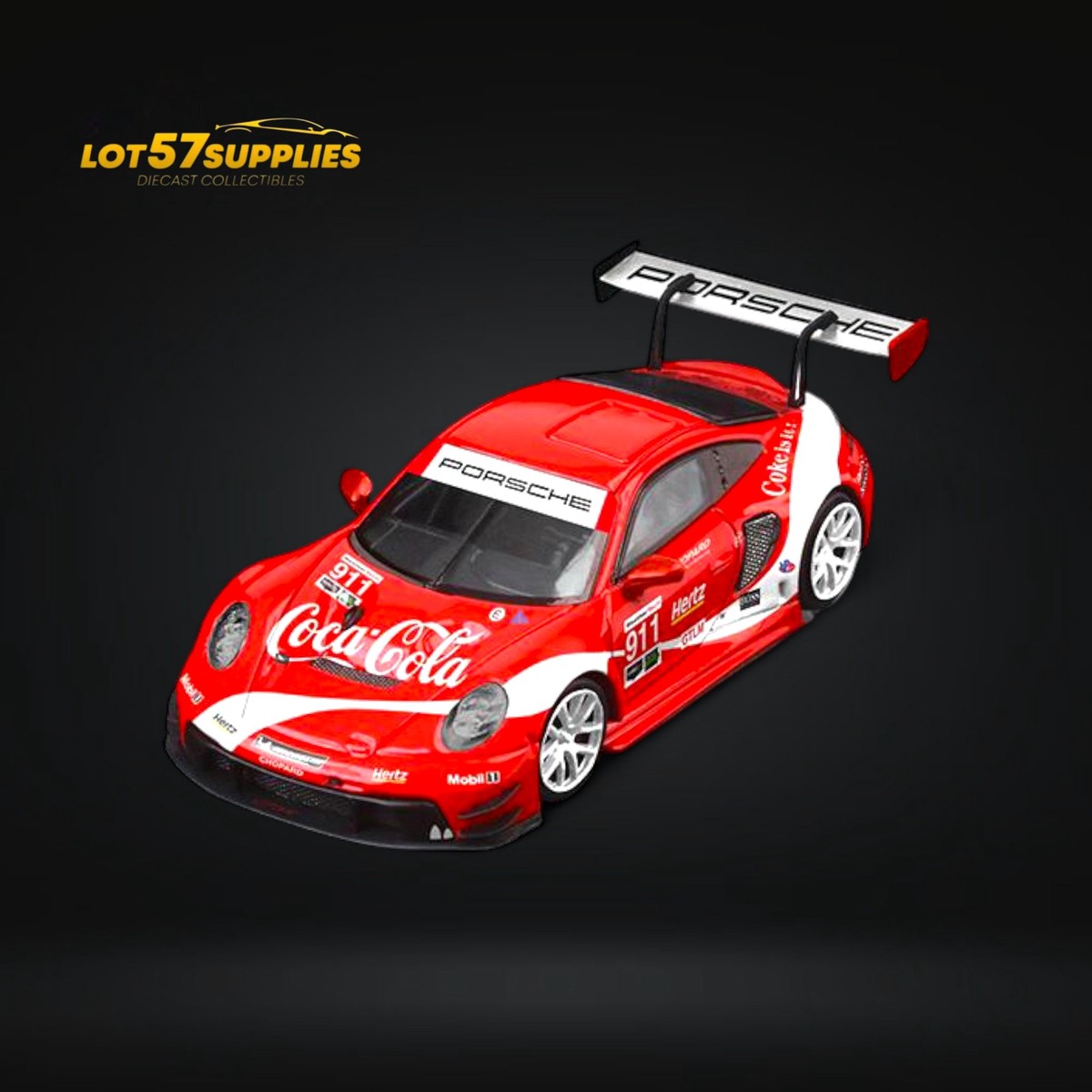(Pre-Order) Star Race Porsche 911 GT3 Coca Cola Livery 1:64