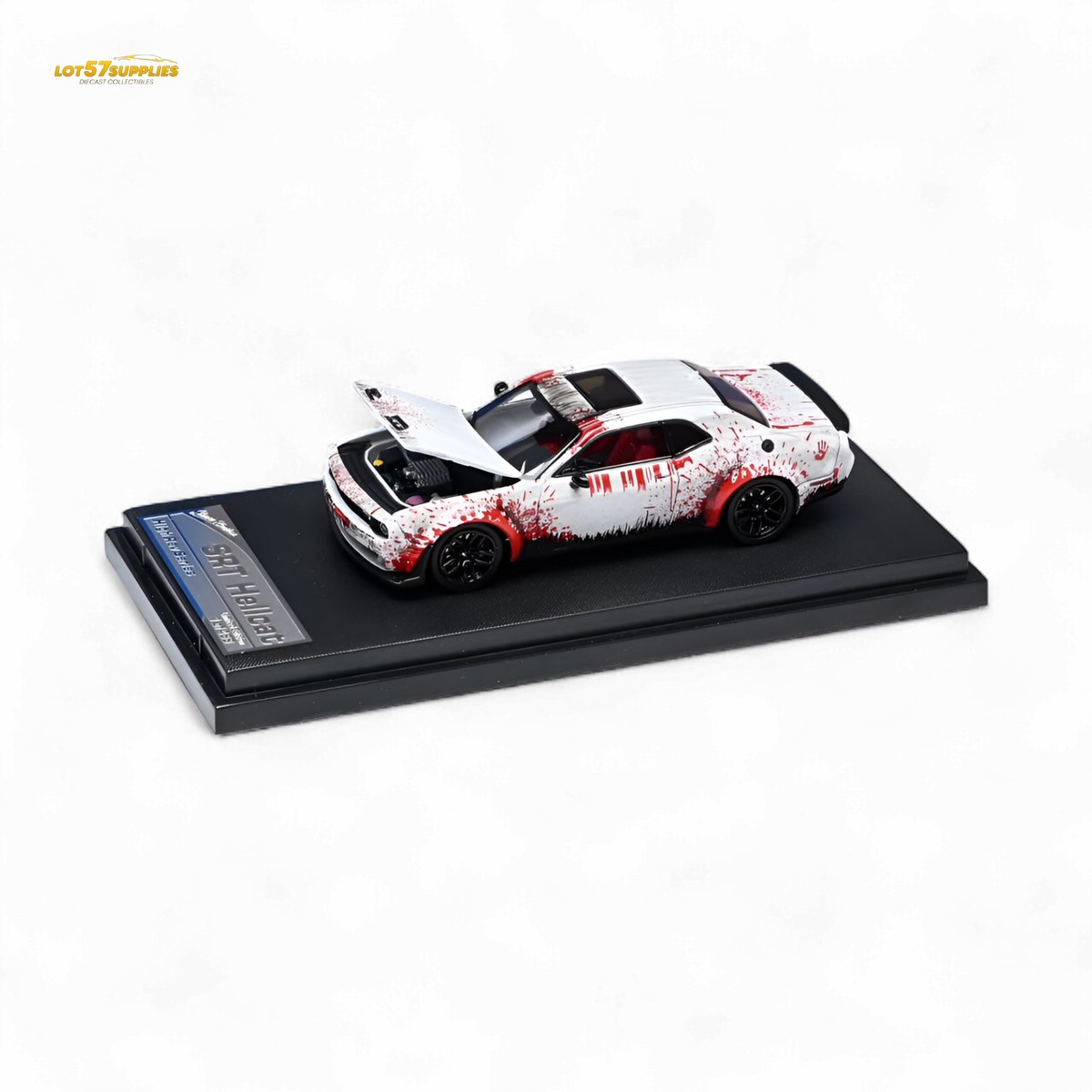 Stance Hunters Dodge Challenger SRT Hellcat Blood Red 1:64