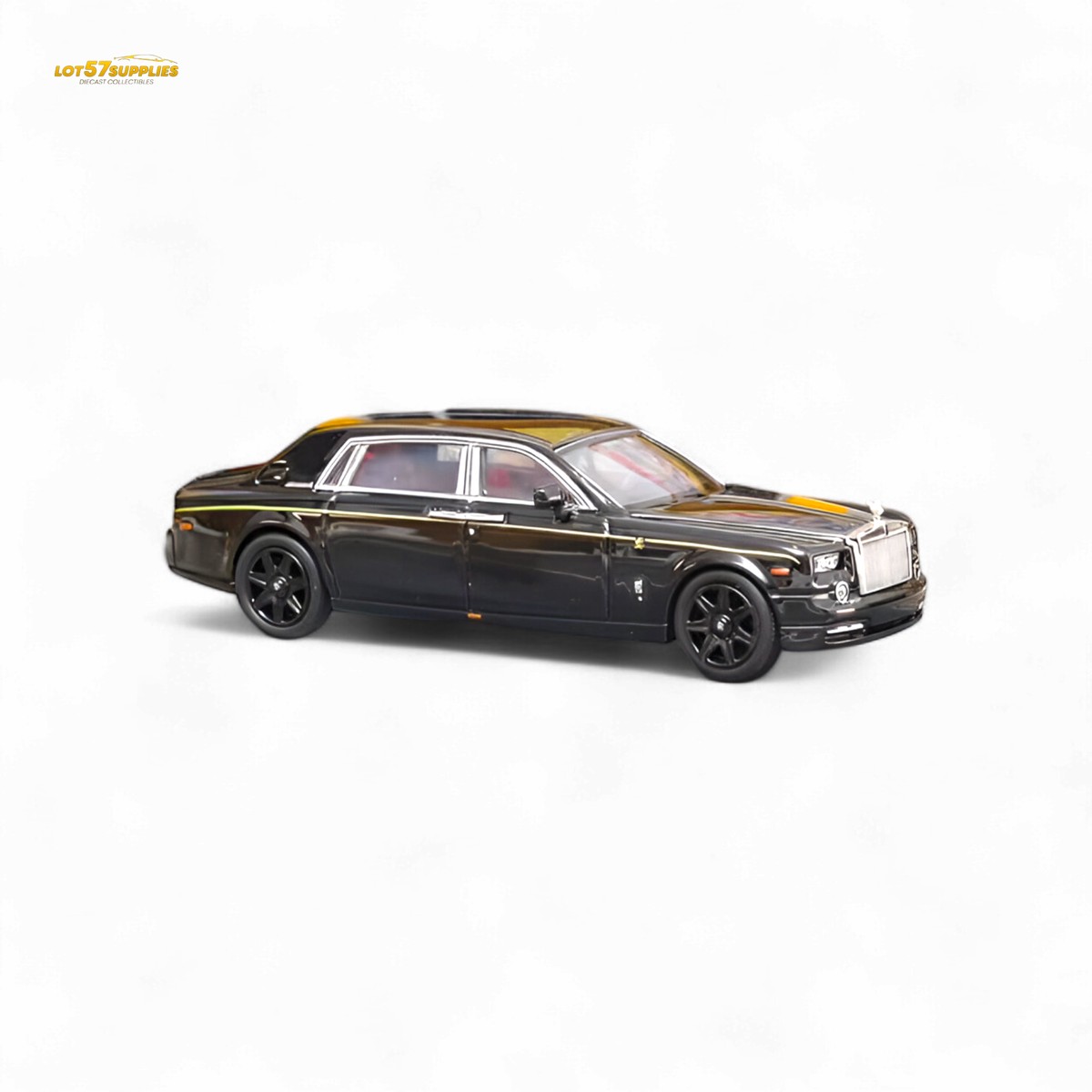 Street Weapon Rolls-Royce Phantom VII Black 1:64