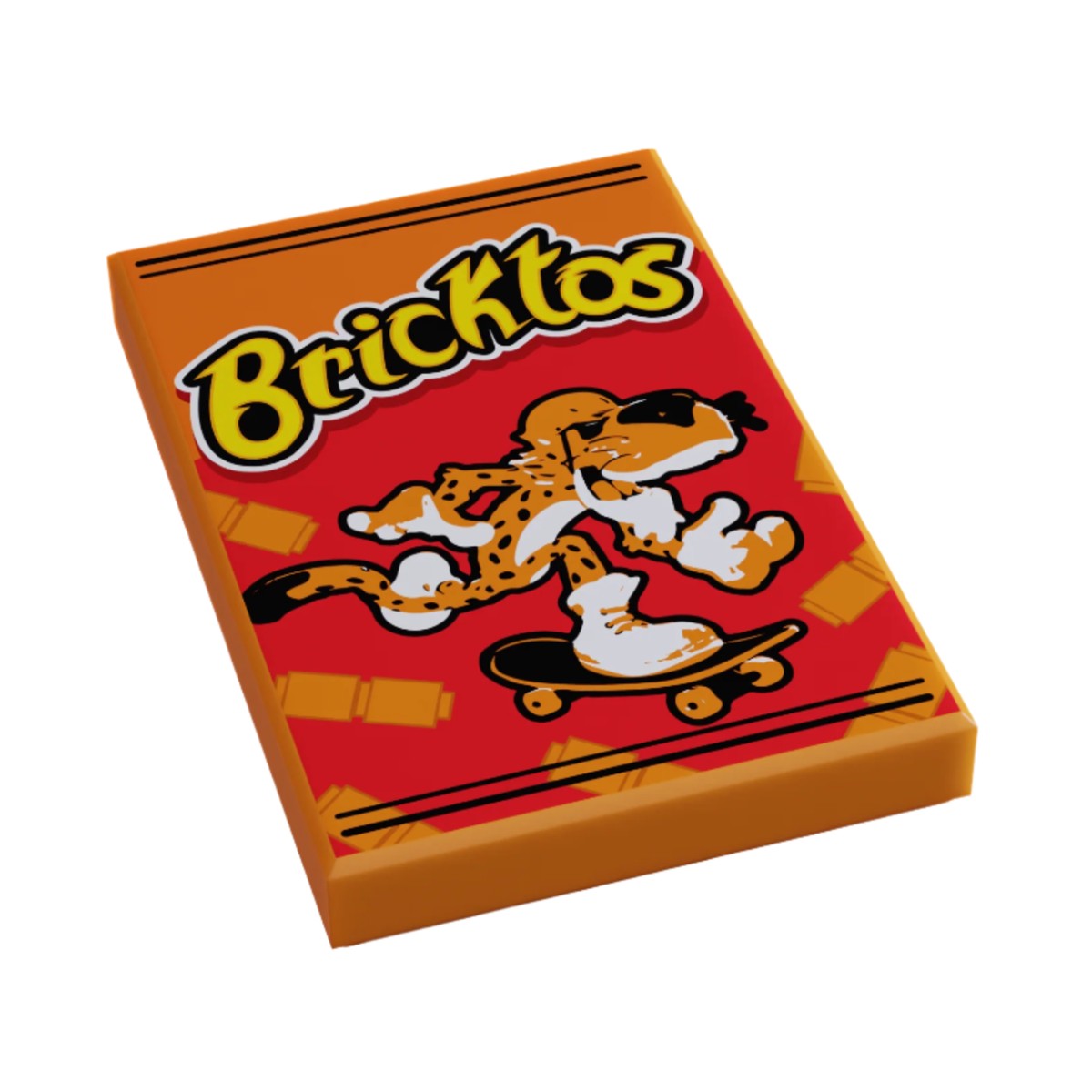 Bricktos Minifig Snack (2×3 Tile)