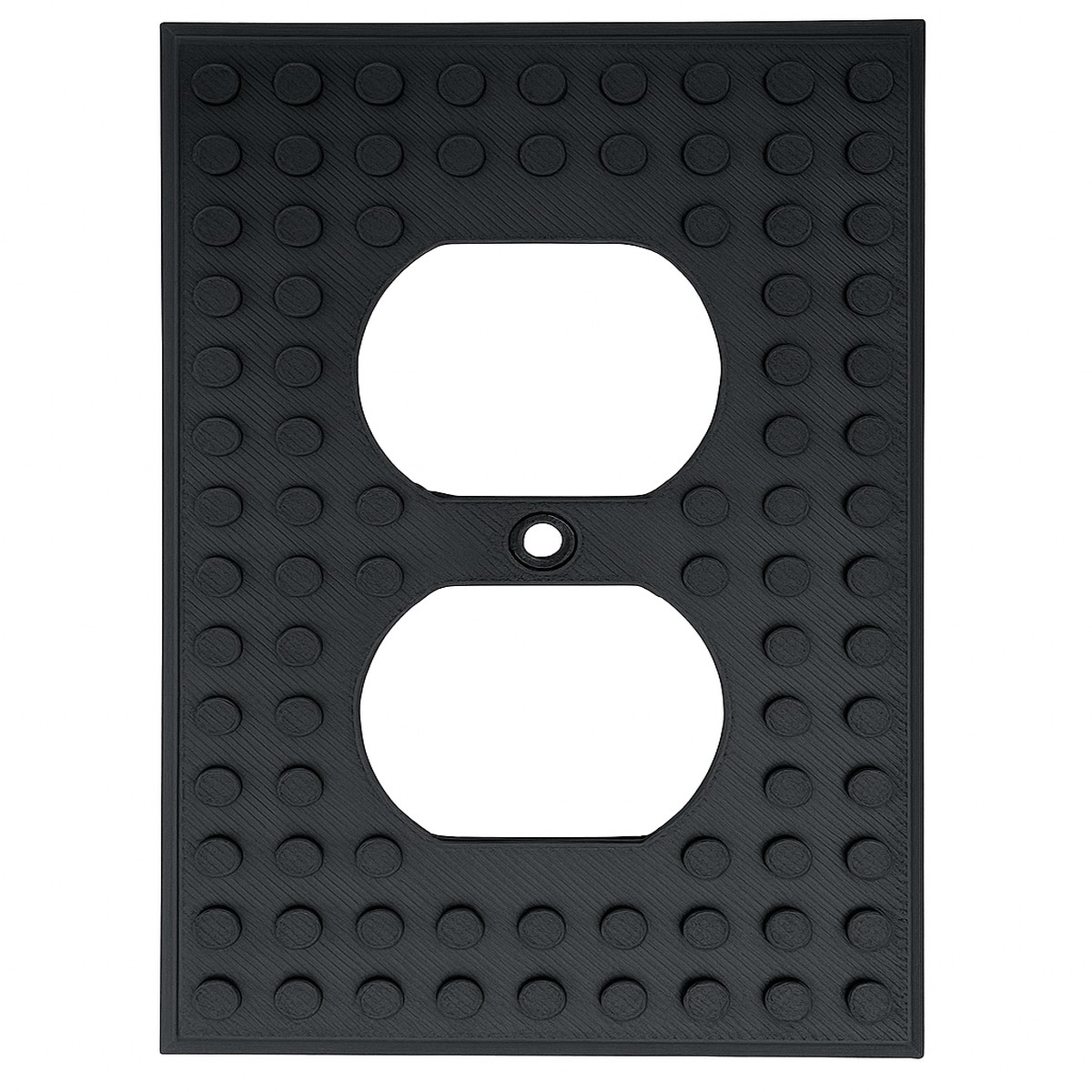 Build-On Duplex Outlet Cover Wall Plate for Kids Rooms