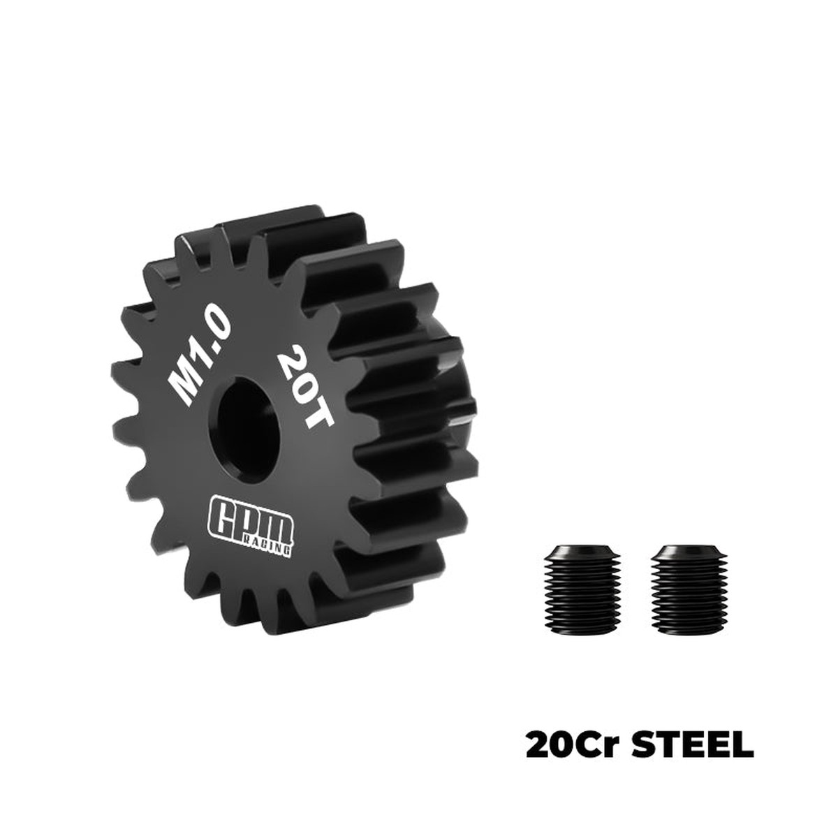 GPM RACING,ACCESSORIES 40Cr STEEL MOTOR GEAR 20T MG5020TS
