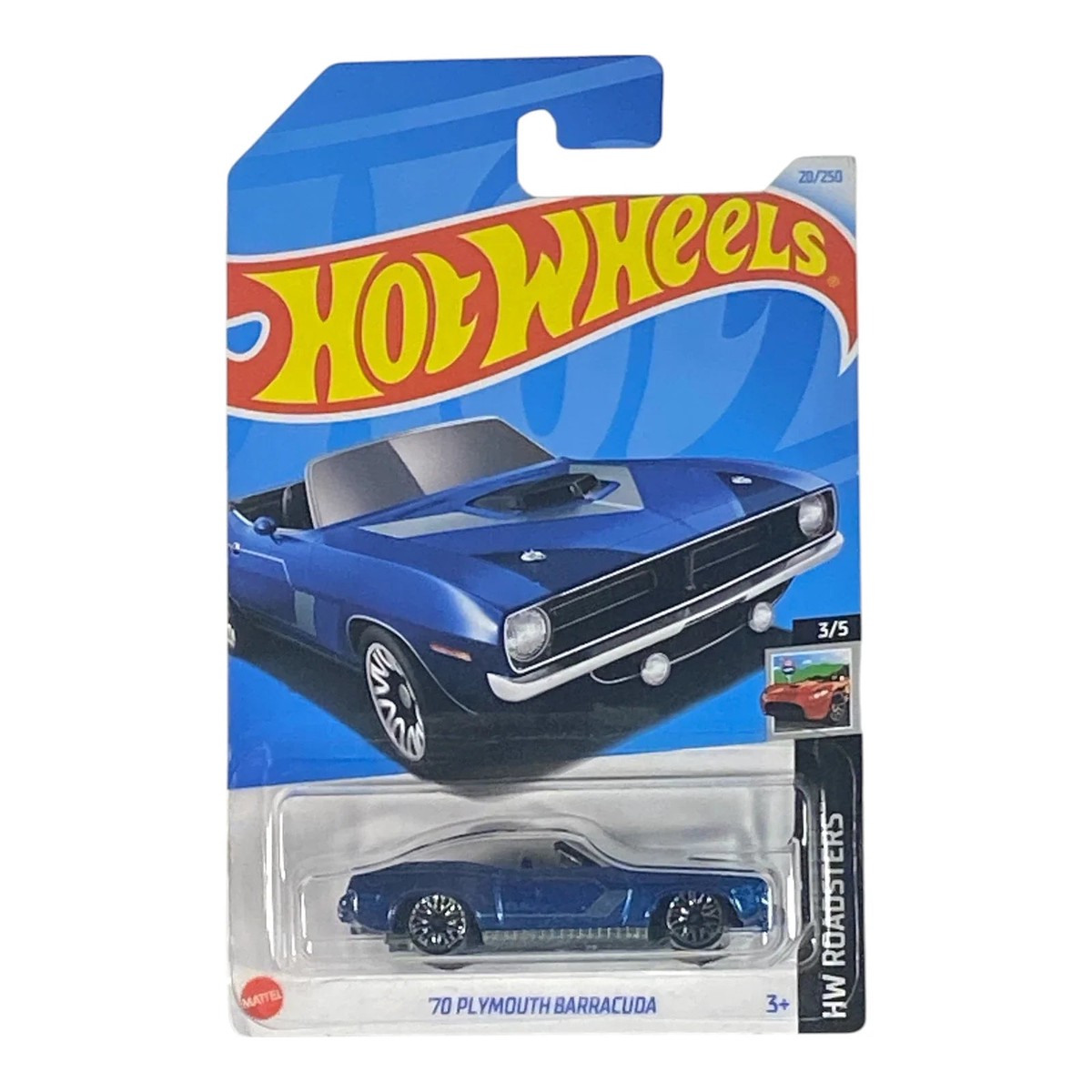 Hot Wheels ’70 Plymouth Barracuda – Roadsters Series 3/5