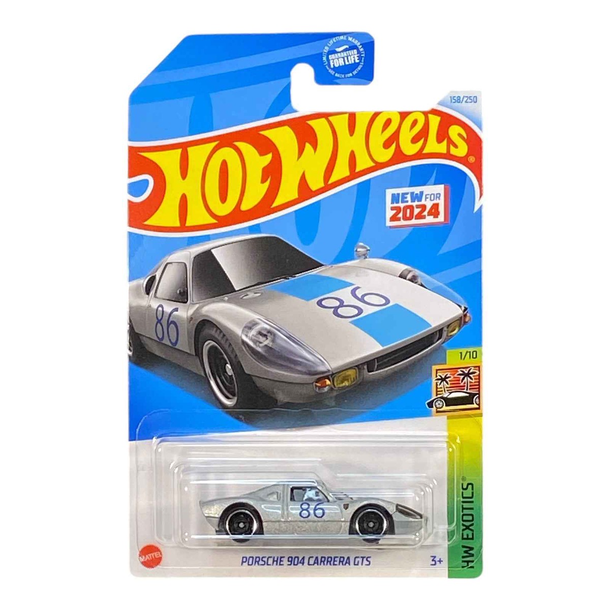 Hot Wheels Porsche 904 Carrera GTS – Exotics Series 1/10