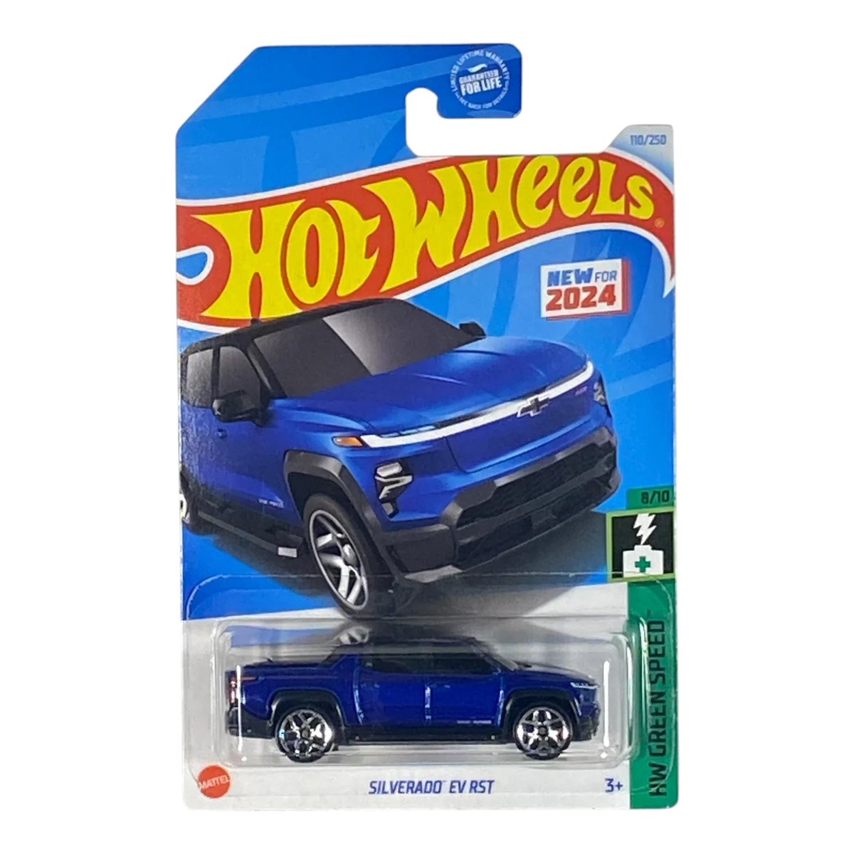 Hot Wheels Silverado EV RST – HW Green Speed Series 8/10