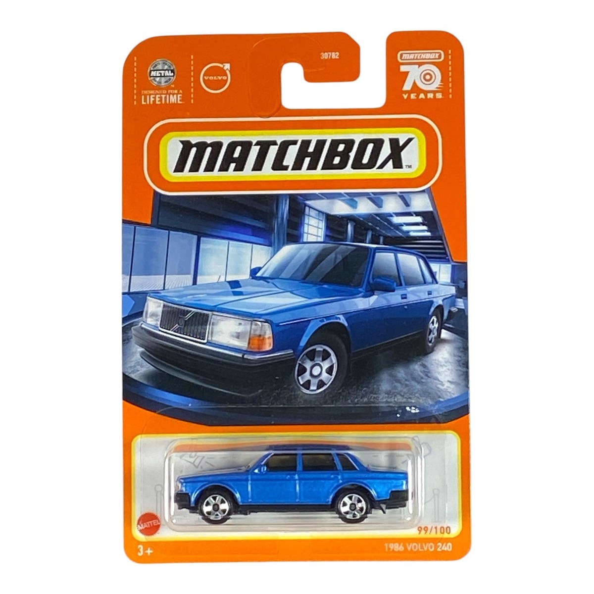 Matchbox 1986 Volvo 240 – 70 Years Series 99/100