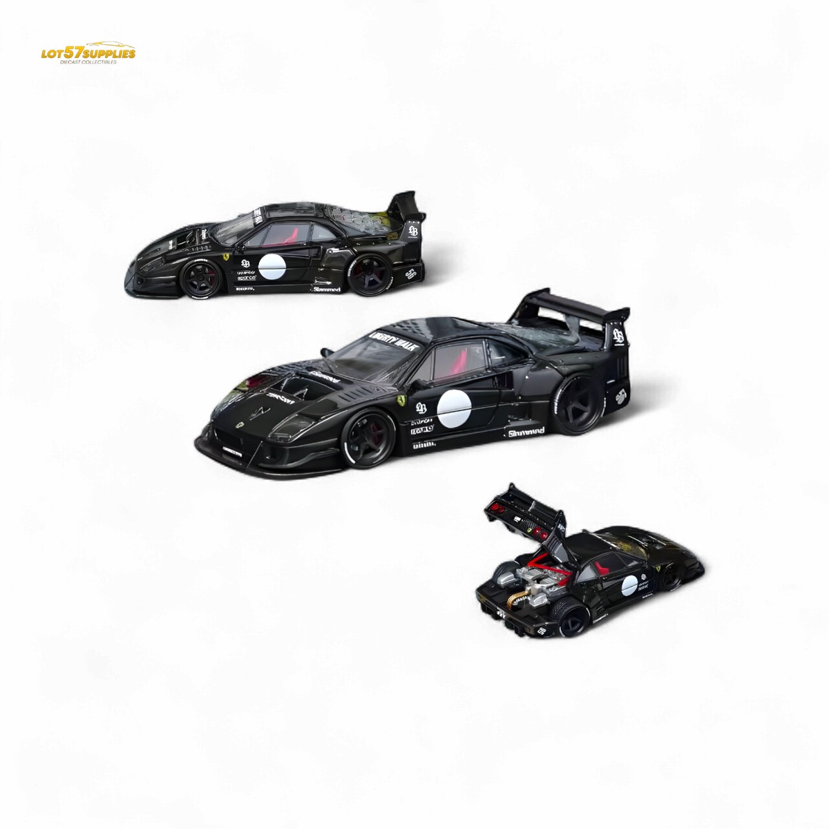 Star Model Ferrari F40 Black 1:64