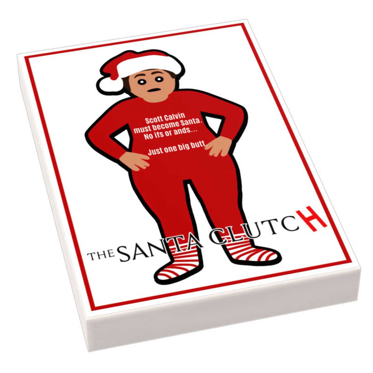 The Santa Clutch Christmas Movie Cover (2×3 Tile)