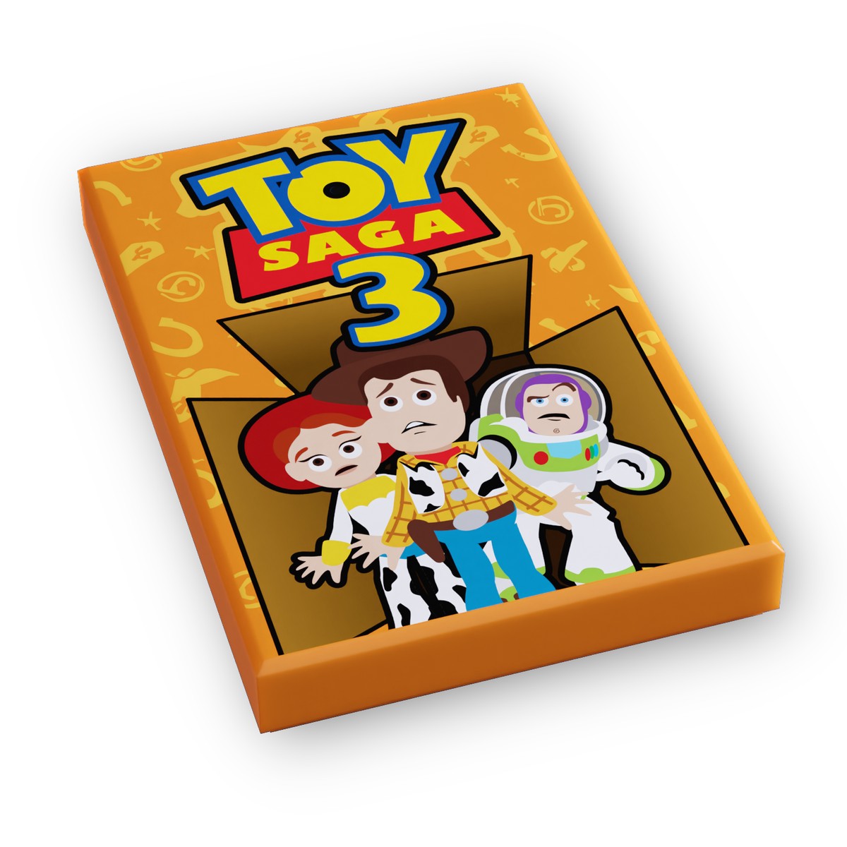 Toy Saga 3 Movie Cover (2×3 Tile)