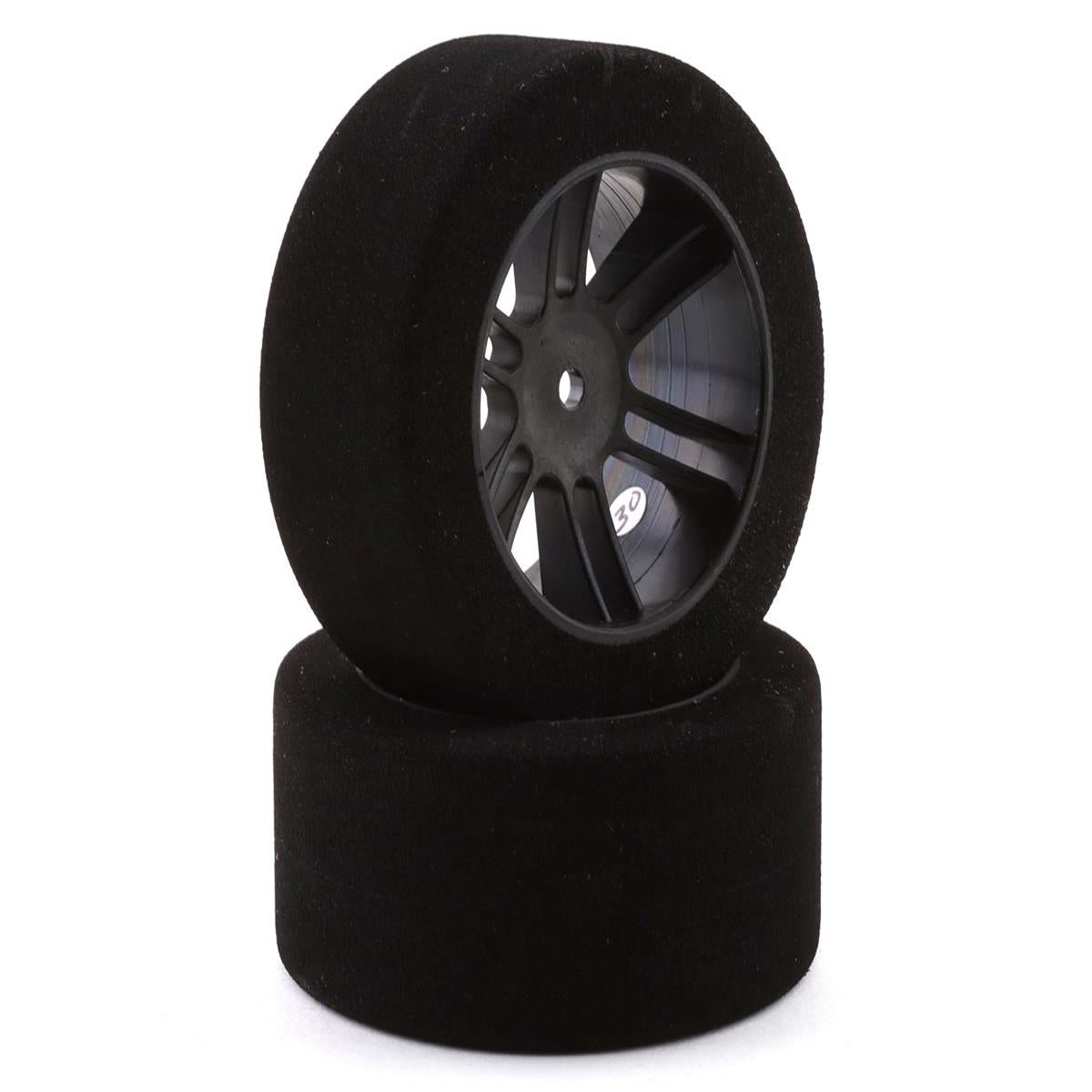 BSR Racing BXRF3230D Drag Foam Tires (Black) (2) (32mm Wide/68mm Diameter) (30 Shore) w/12mm Hex