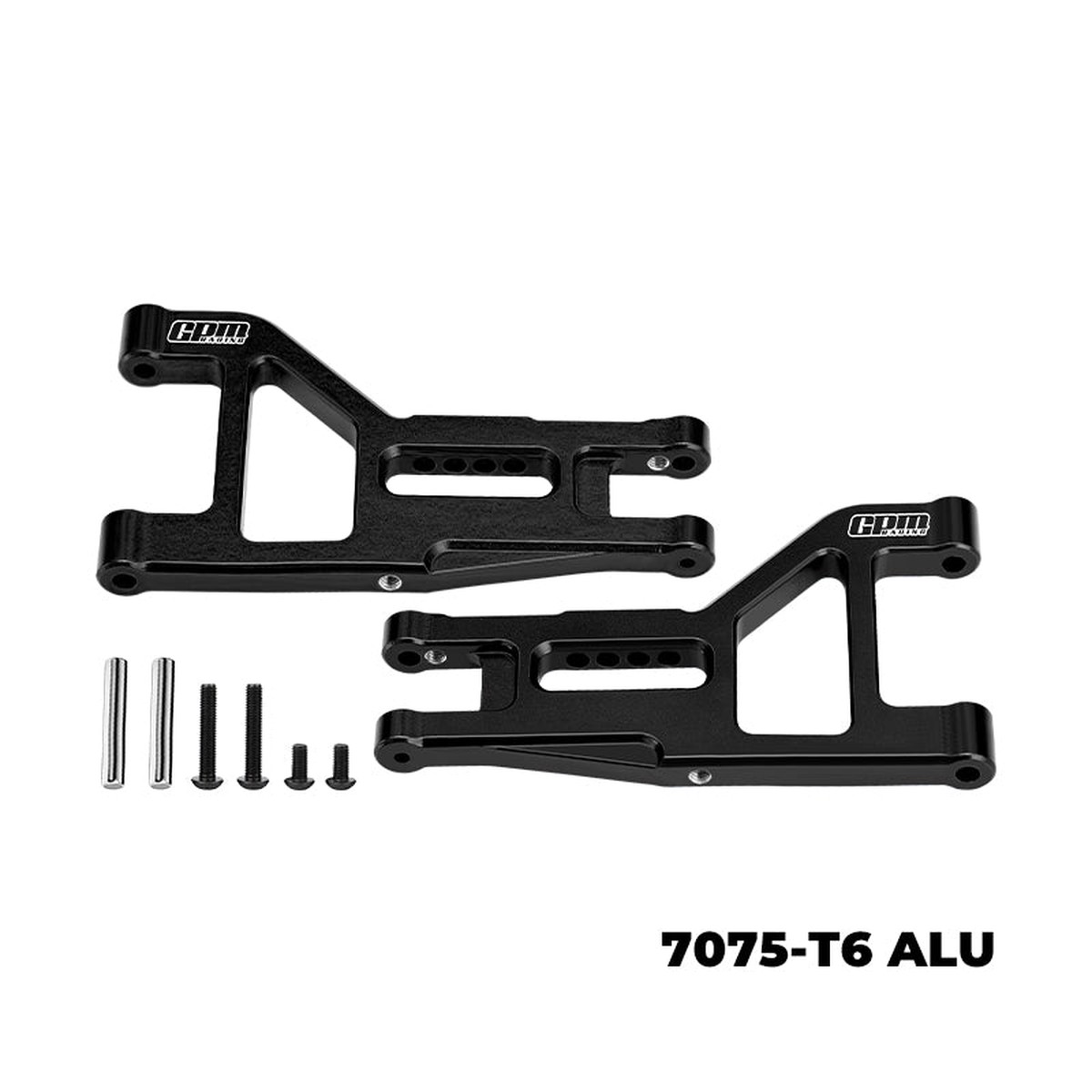 GPM RACING,TAMIYA-DT04 RC FIGHTER NXGEN 7075-T6 ALLOY FRONT LOWER SUSPENSION ARMS DT4055