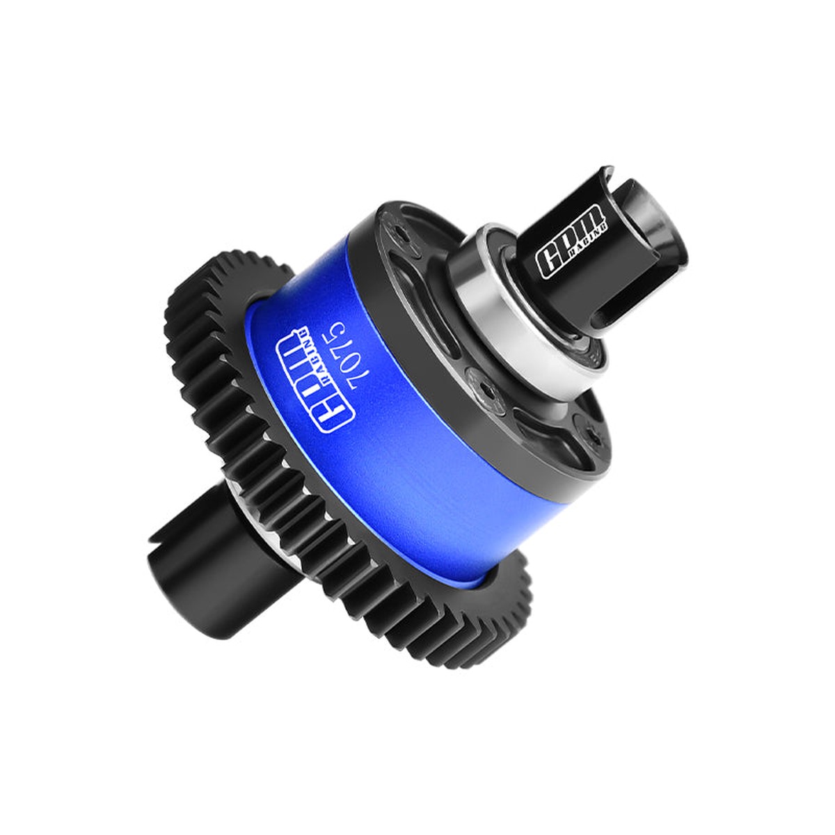 GPM RACING,TRAXXAS-SLEDGE MONSTER (No Diffs Oil) 20CrMnTi STEEL + 7075 ALLOY 46T CENTER COMPLETE DIFFERENTIAL SLE046S