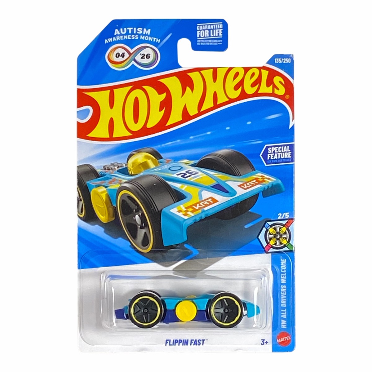Hot Wheels Flippin Fast (Autism Awareness Month) | All Drivers Welcome Series 2/5