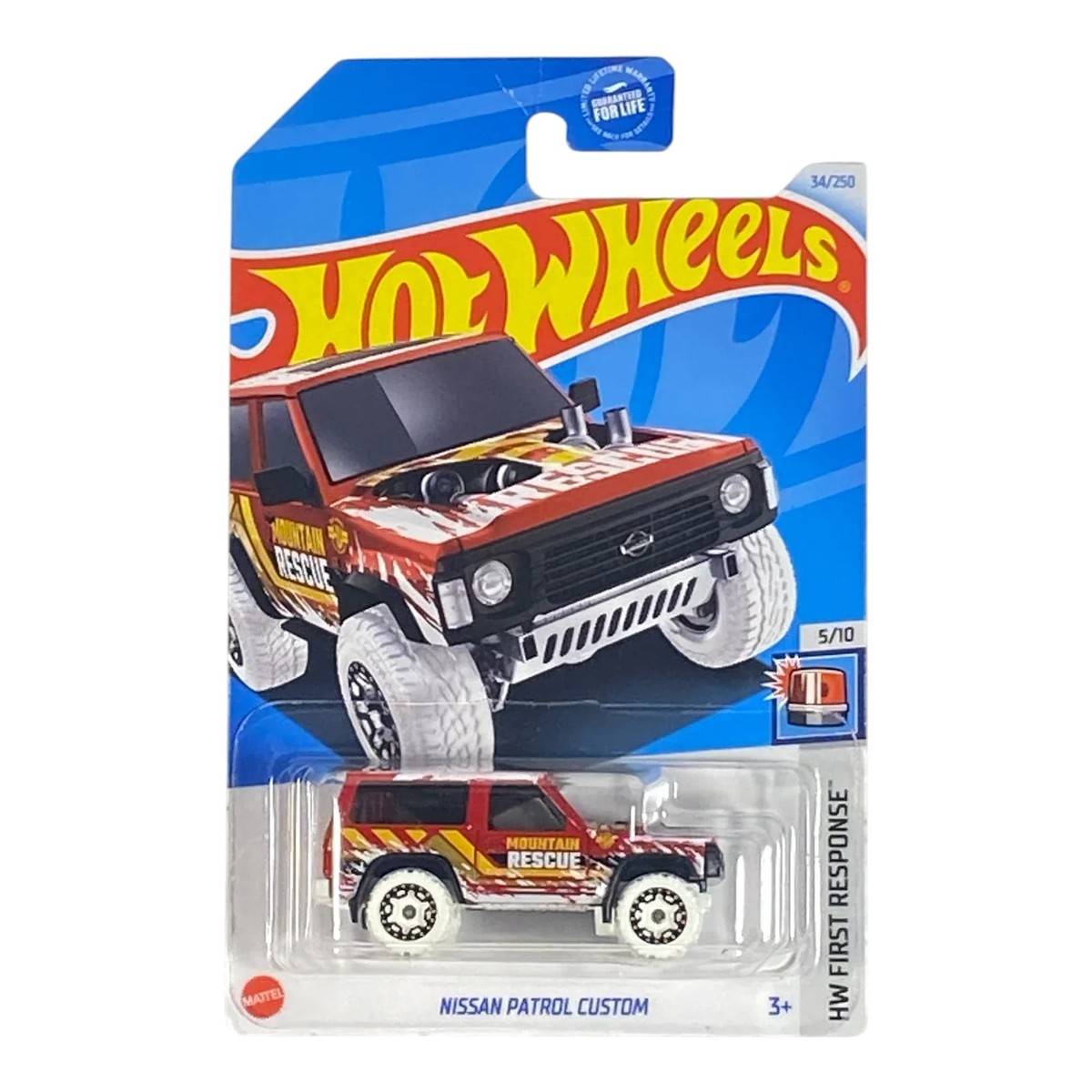 Hot Wheels Nissan Patrol Custom – HW First Response Series 5/10 (Damaged Packaging)
