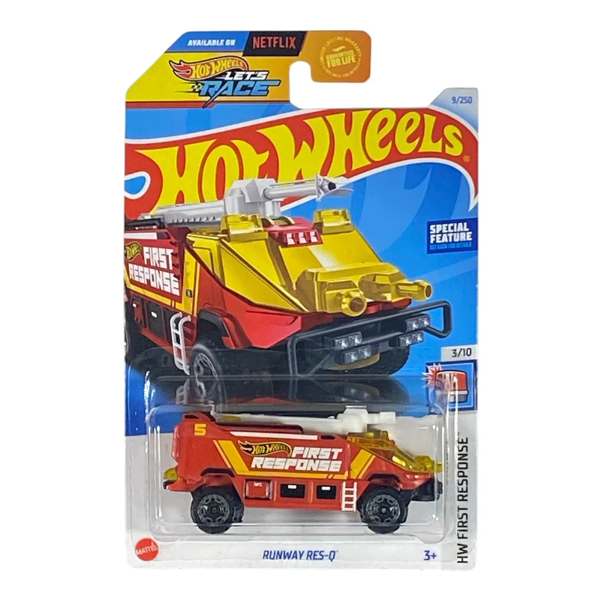 Hot Wheels Runway Res-Q – First Response Series 3/10